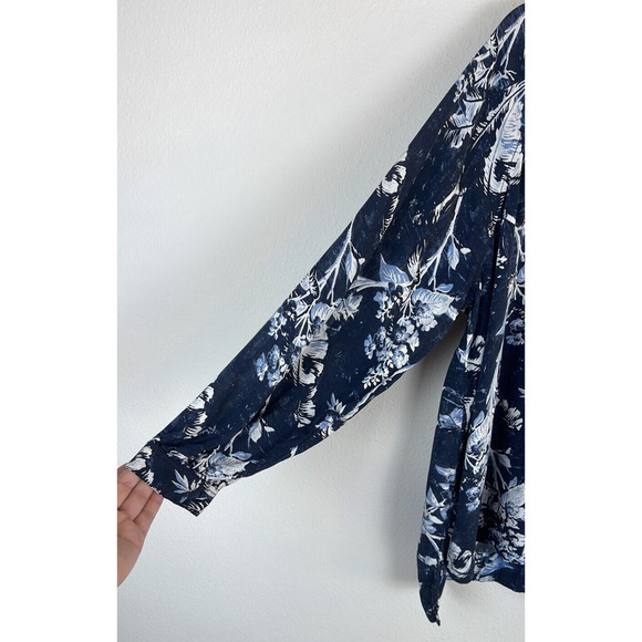 WE THE FREE‎ FLORAL PRINT LONG SLEEVE BUTTON DOWN WOMEN'S SHIRT SIZE S - Picture 4 of 8